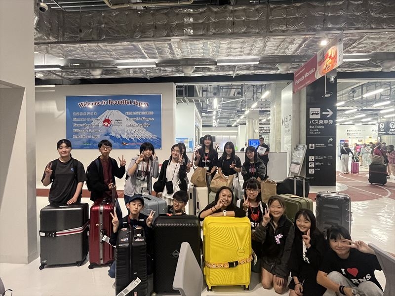 日本に戻ってきたラグビーボール英会話の生徒達